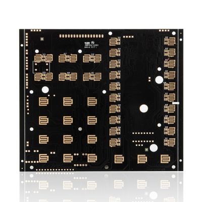 FR4 Type White Silkscreen PCB Board 1.6mm 6 Layer With Impedance Control Rogers Polyimide Mask Color