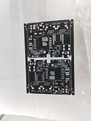 8 Layers Matte Black Resistor PCB 2 Ounce Copper Automotive Center Console